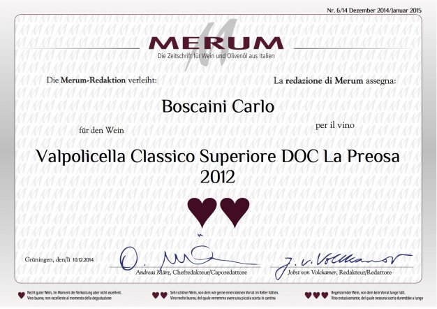 boscaini on line