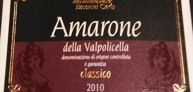 New label for new vintage of Amarone with GARANTITA 